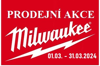 Prodejní akce Milwaukee